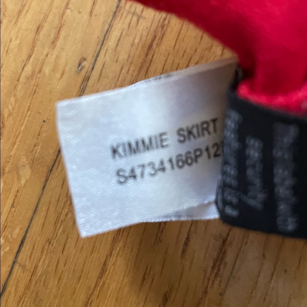 Diane von Furstenberg dvf Kimmie Skirt red 2 - Picture 9 of 10
